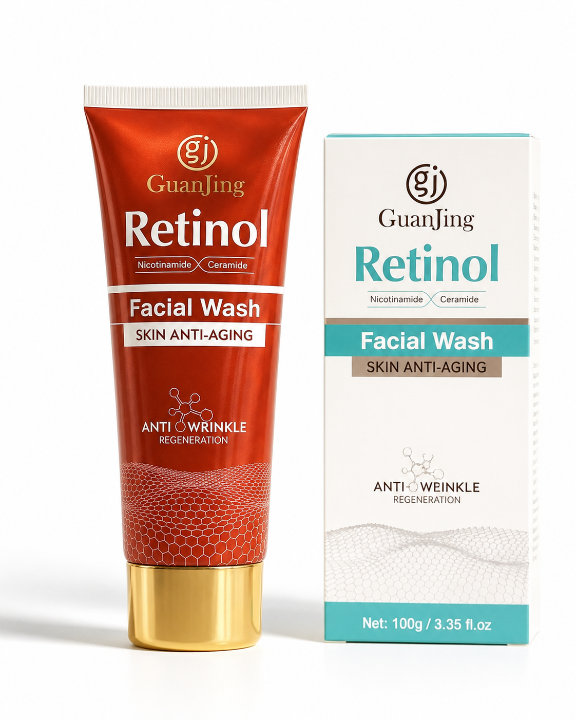 GuanJing Retinol® | Facial anti Arrugas sin Líneas de EXPRESION ni Poros