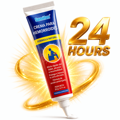 HEMOFAST® | Crema Hemorroidal Alivio 24H con Extractos Naturales