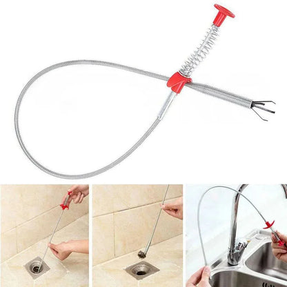 Limpiador Destapador de Tuberías® | Flexible 50cm con Pinza