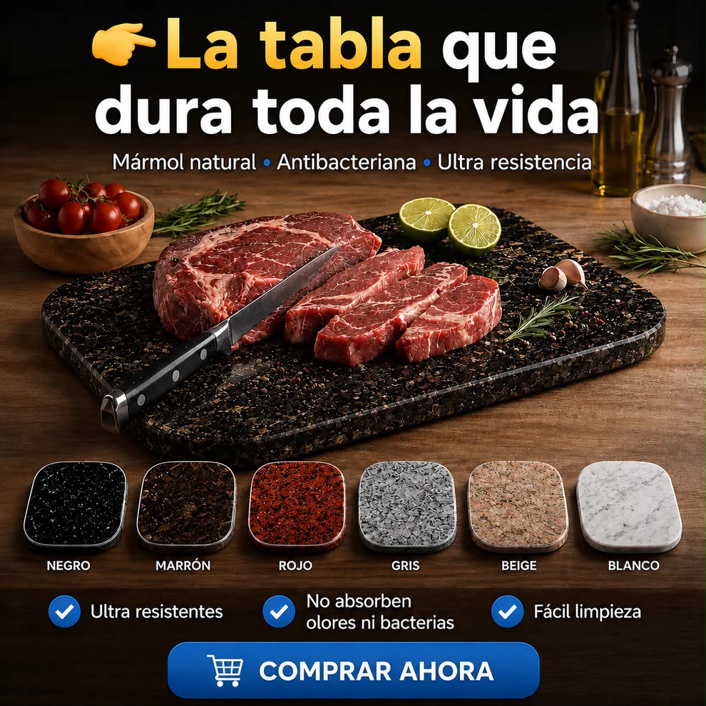 TABLA DE PICAR DE MARMOL NATURAL - Origen Natural