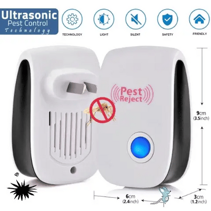 REPELENTE ULTRASONICO-Pest Reject® | para Insectos y Ratones